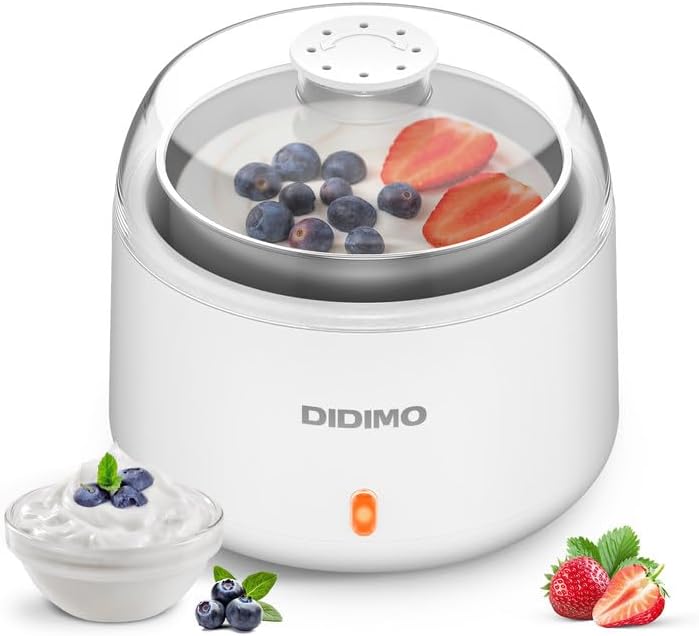 DiDimo Store Yogurt Maker,Automatic Digital Yogurt Machine,3 In 1 Greek Yoghurt Maker Machine With Timer,Can Make Yogurt/Natto and Cheese. - Image 1